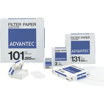 定性滤纸（131号）ADVANTEC东洋498 x 498 毫米（100 张）